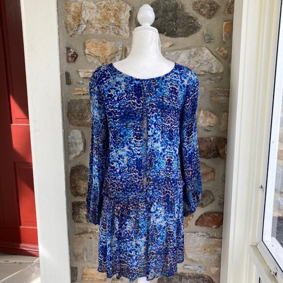 🌟NWT Plenty by Tracy Reece Flyaway Dress in Ombré Spots Womens Medium - Picture 7 of 11